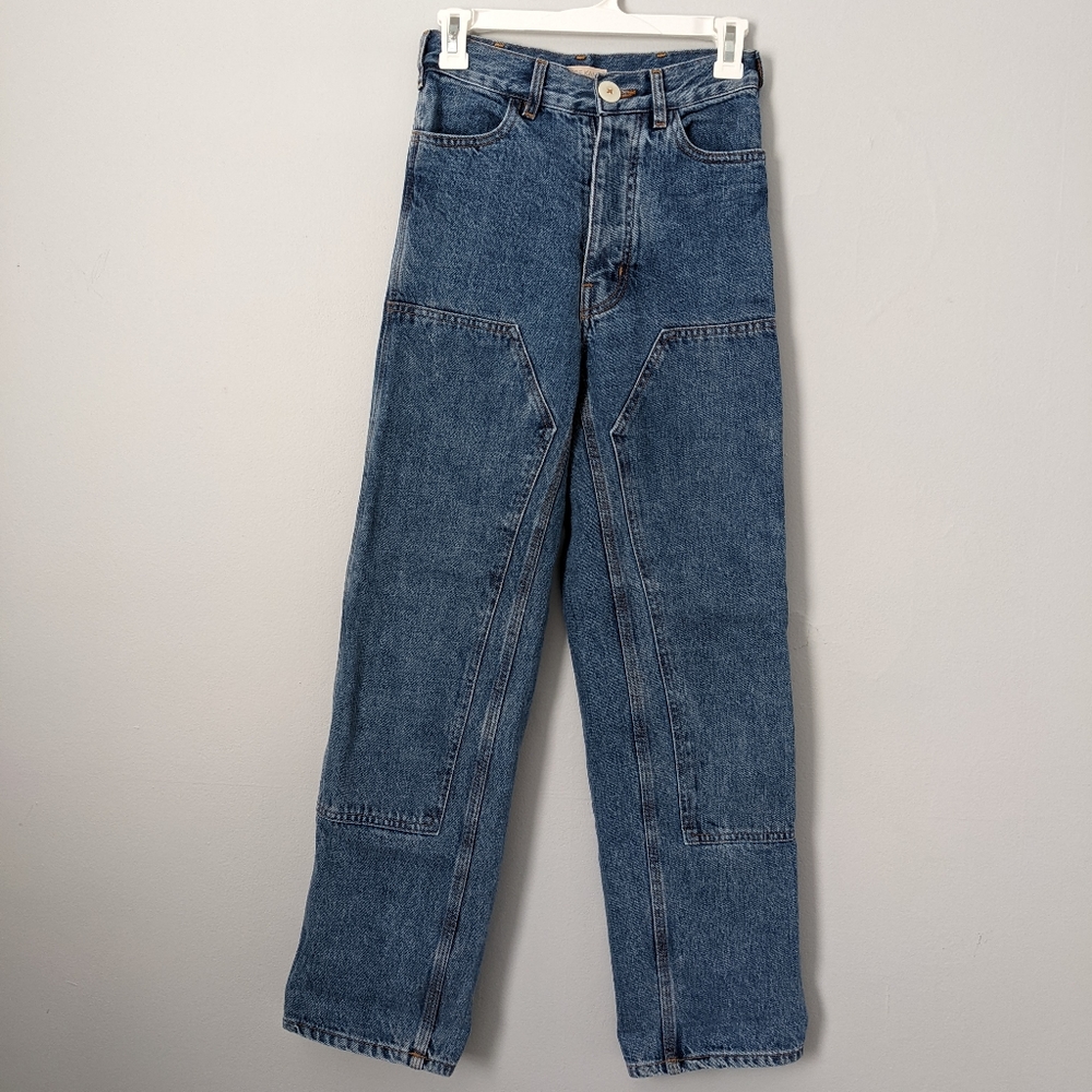 Jesse Kamm handy pants cowboy blue size 0